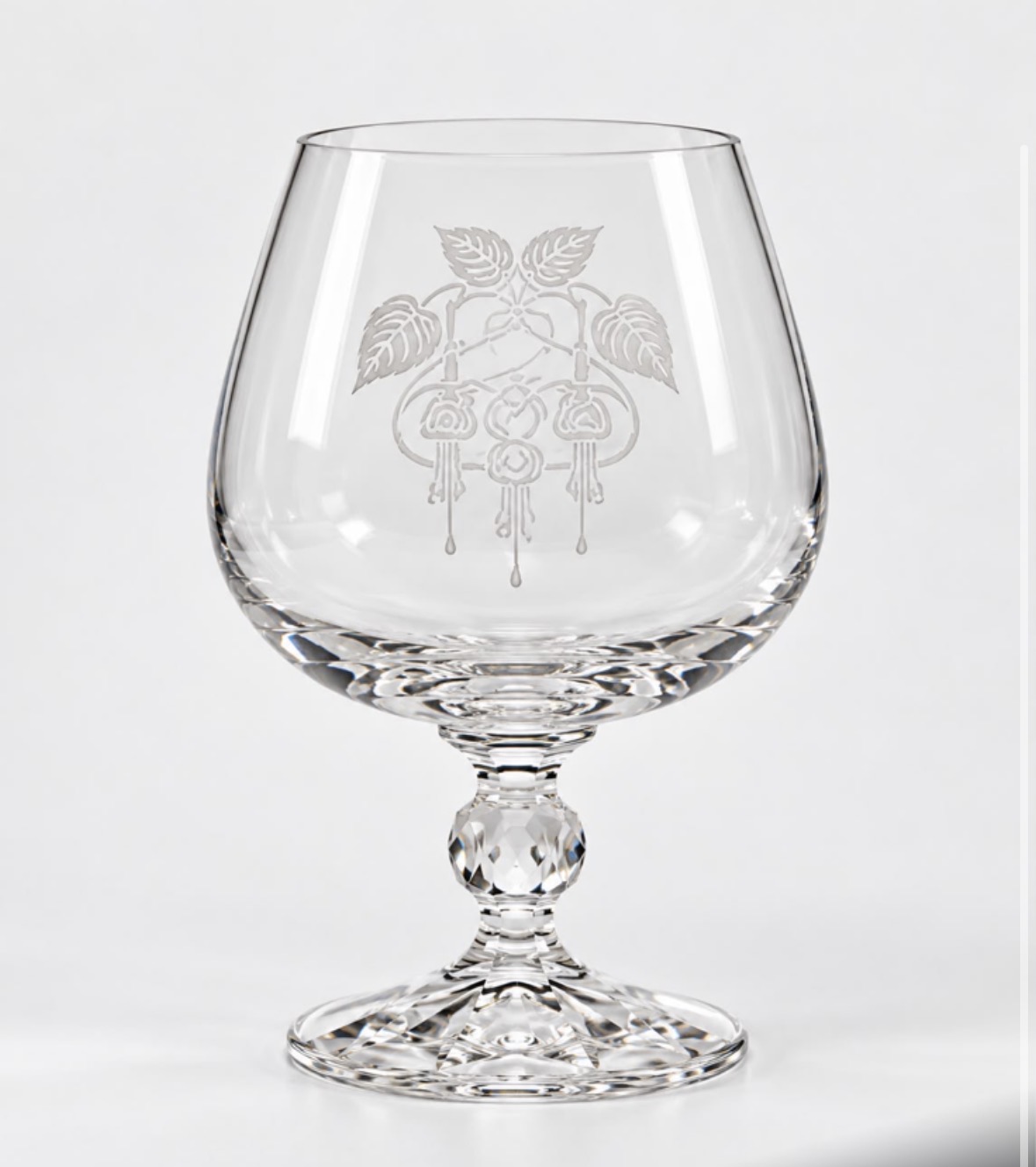 Glassware available in the Celtic Gold shop, Peel