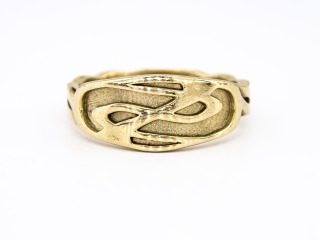 Archibald Knox style Celtic ring