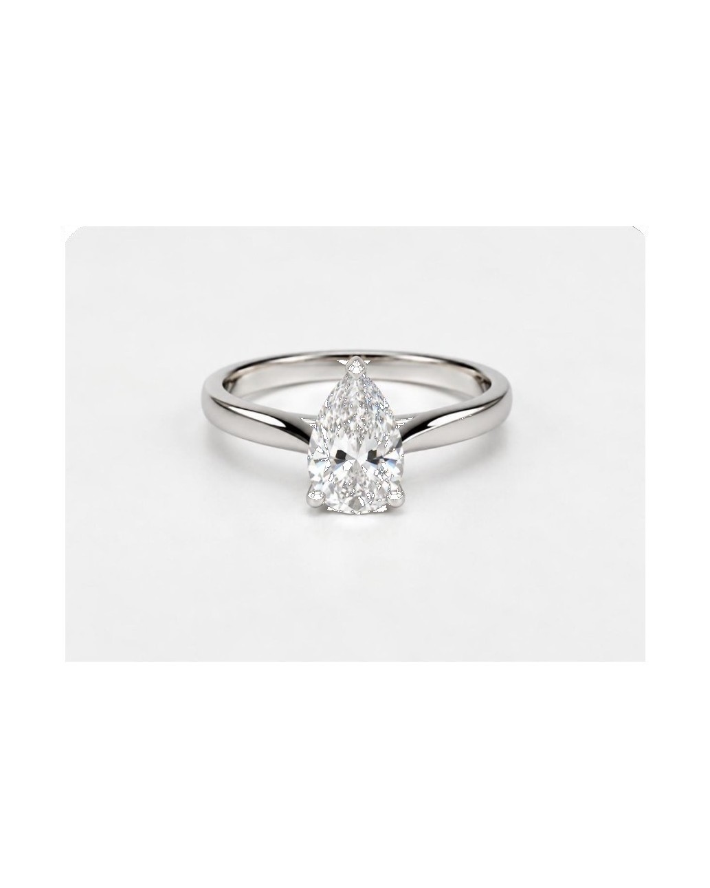 Lab grown diamond ring
