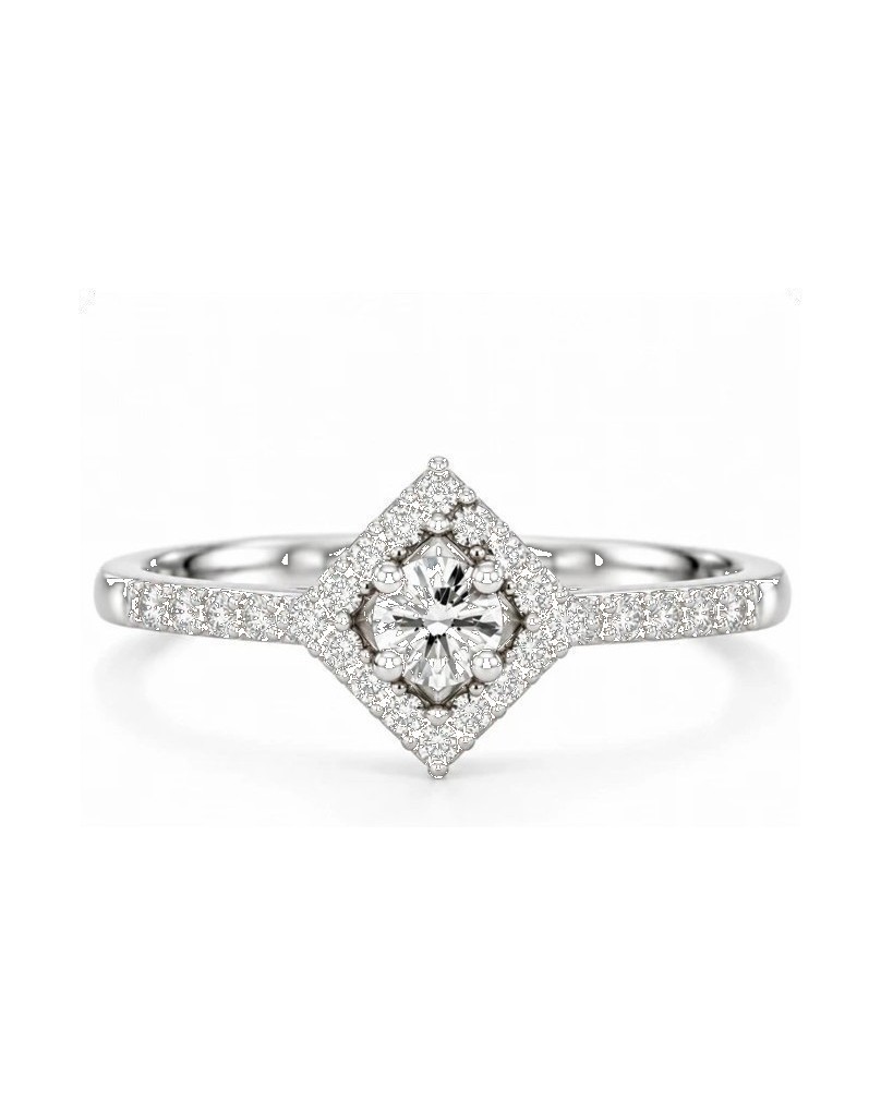 Diamond Halo Ring