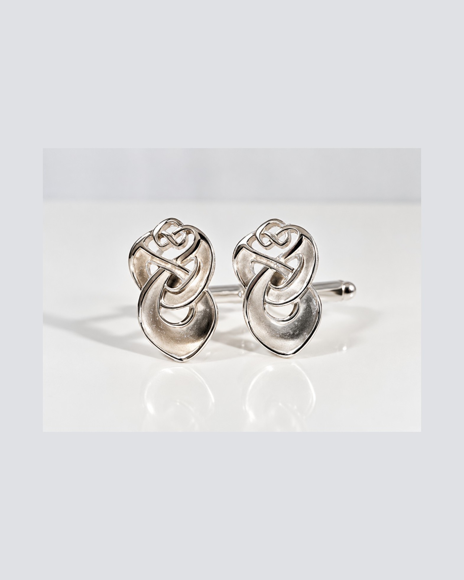 Silver celtic Cufflinks