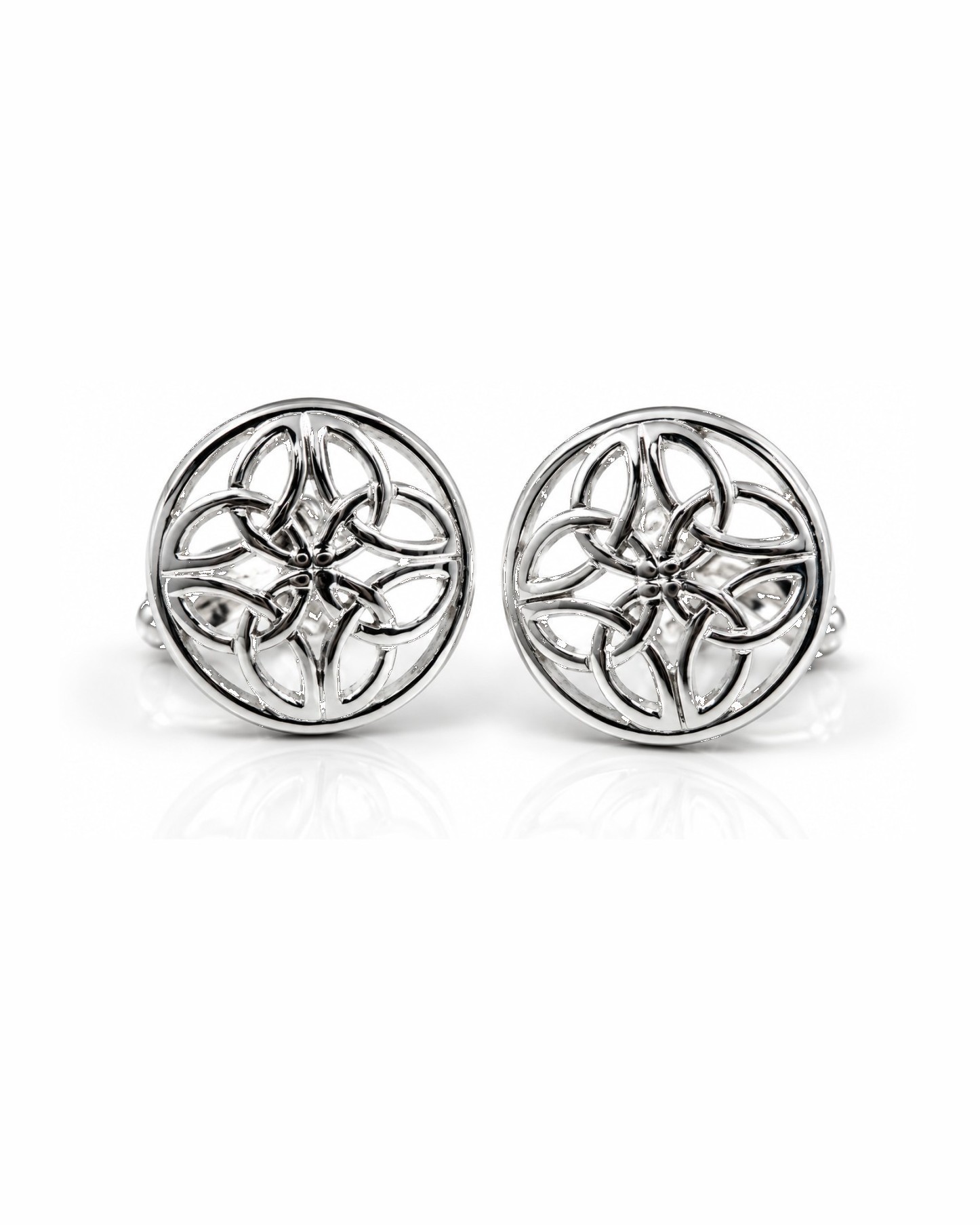 Silver celtic Cufflinks