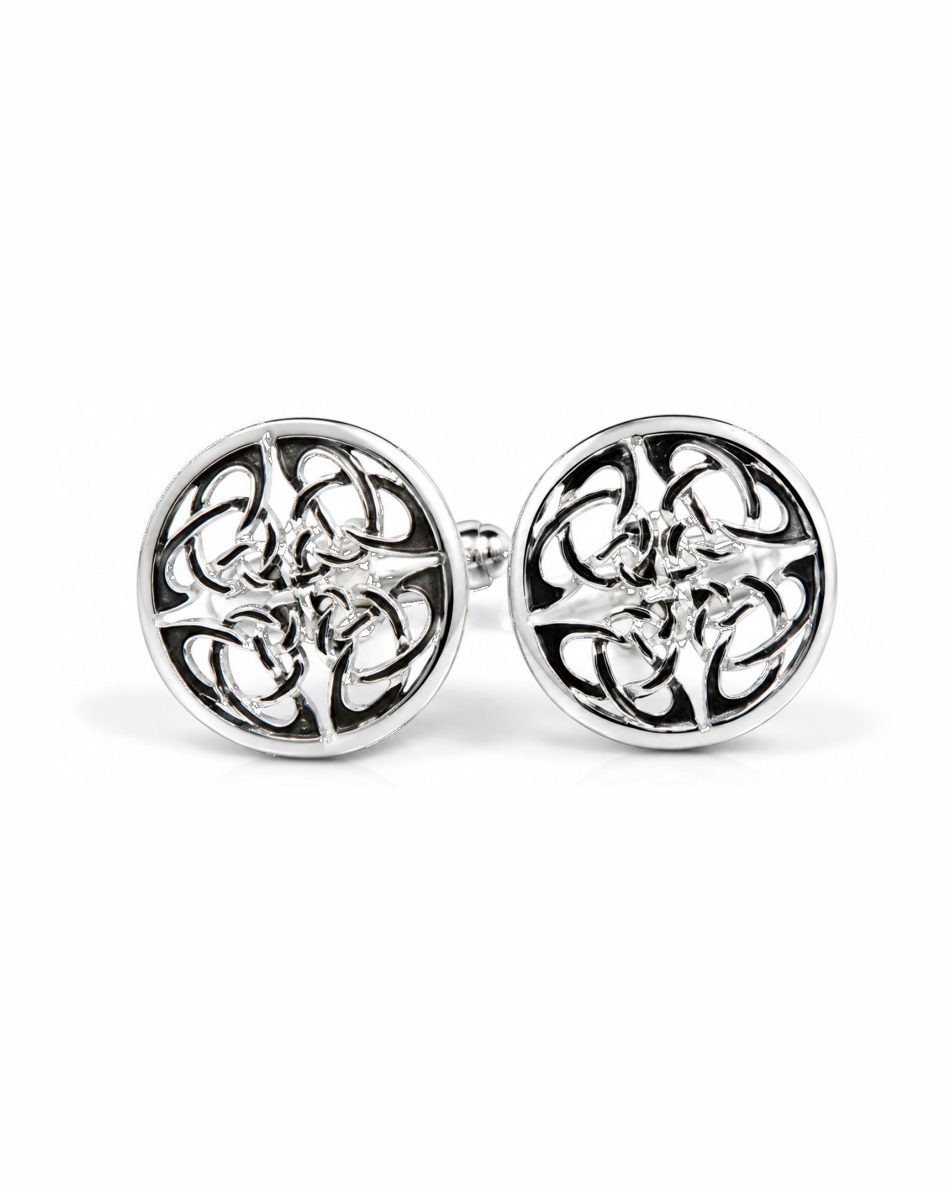 Silver celtic Cufflinks