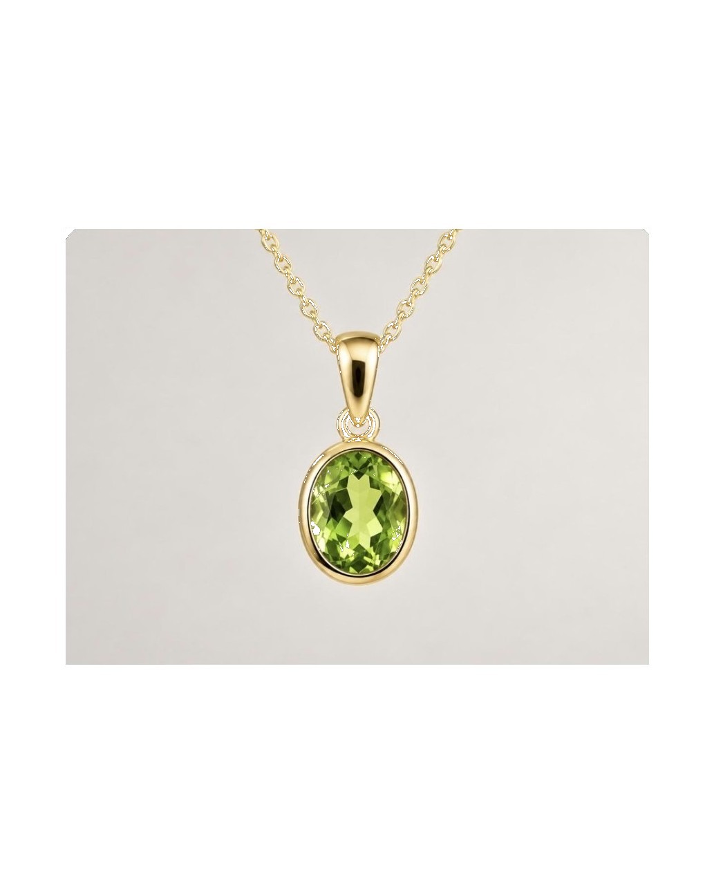 Peridot pendant