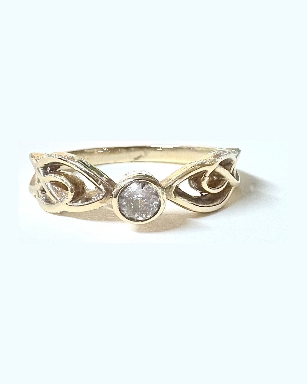 Celtic CZ ring