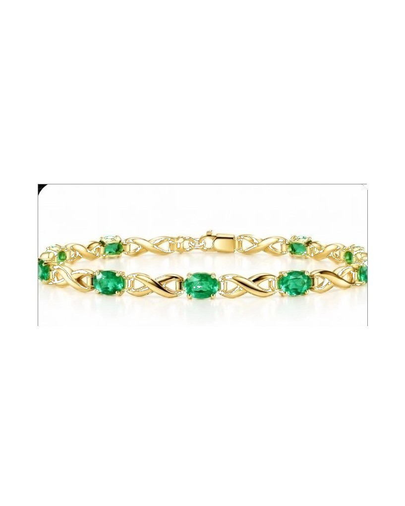 Emerald bracelet