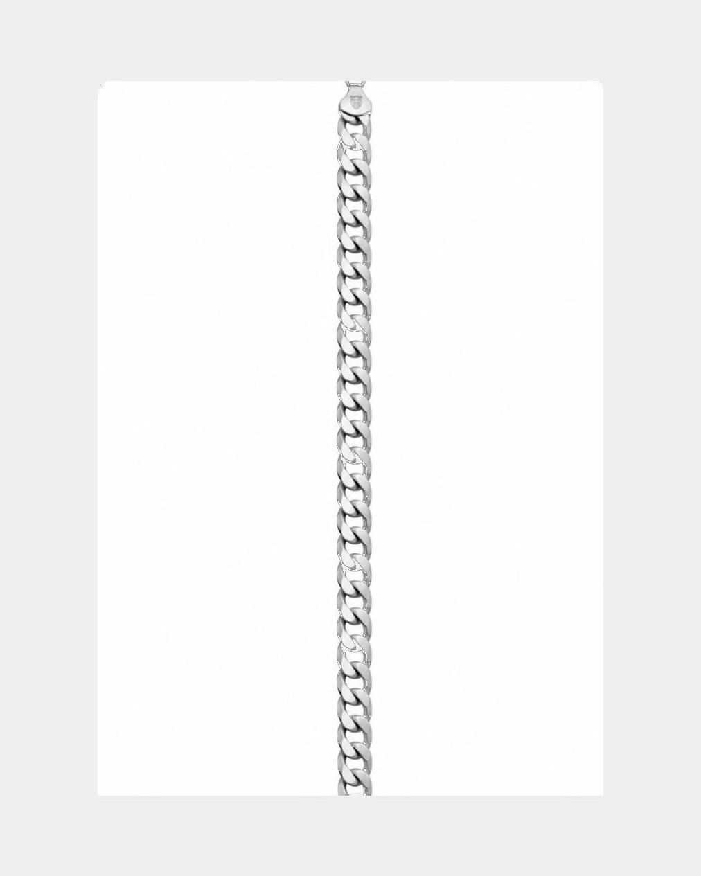 Silver Curb Chain — Chain113
