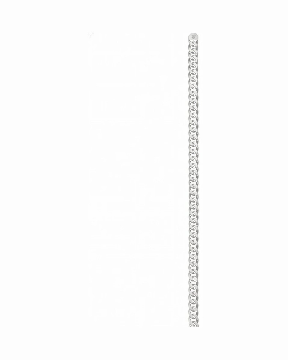 Silver Curb Chain — Chain114