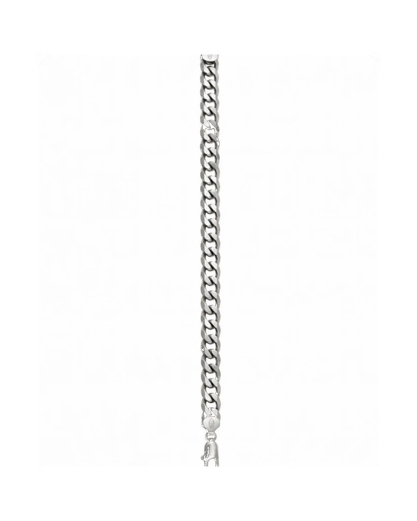 Silver Curb Chain Bracelet — Chain11