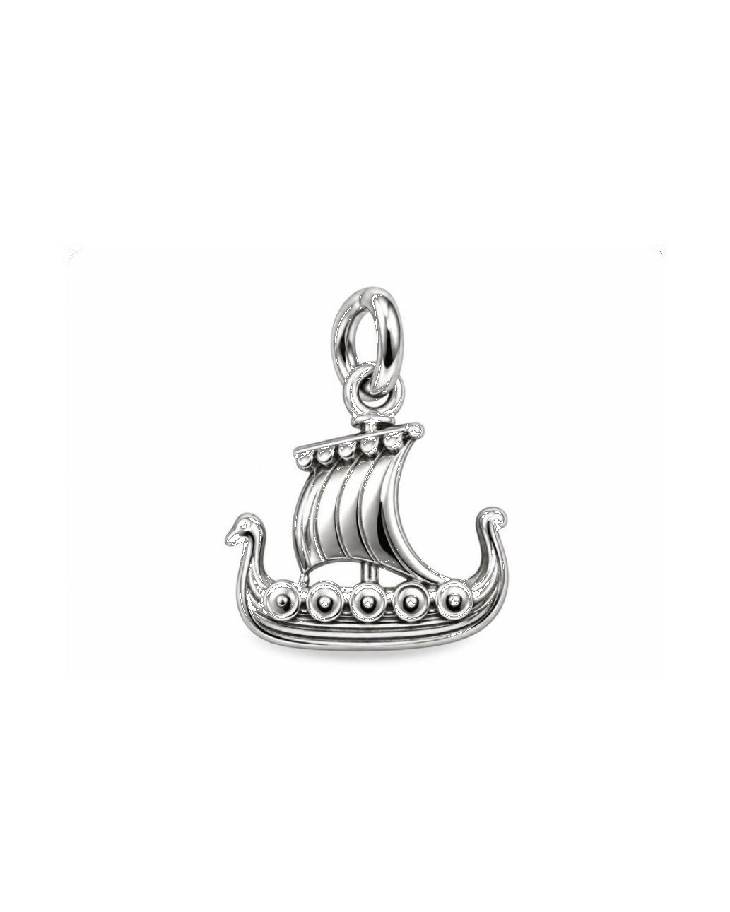 Viking boat charm - charm718