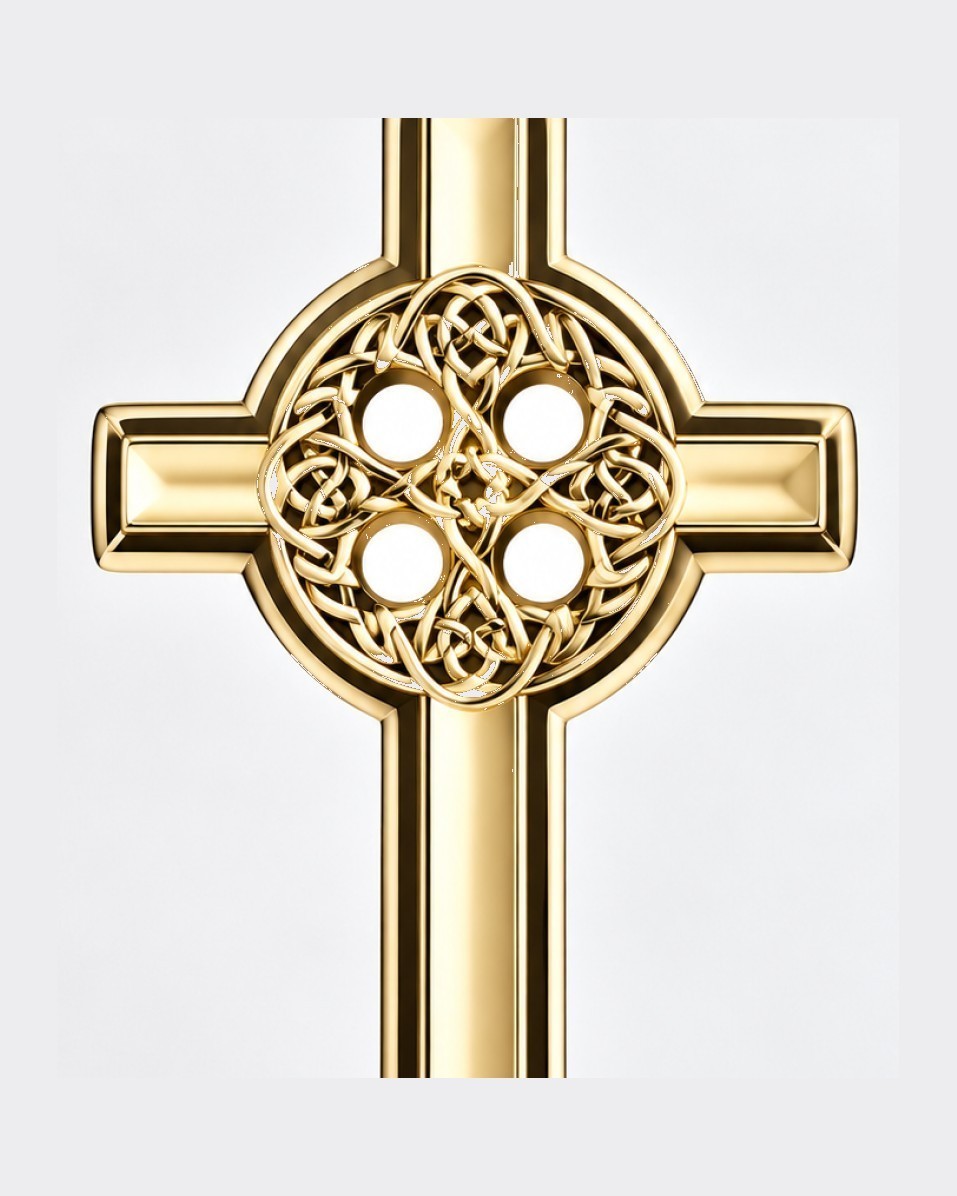 Archibald Knox style Cross - Cross 246
