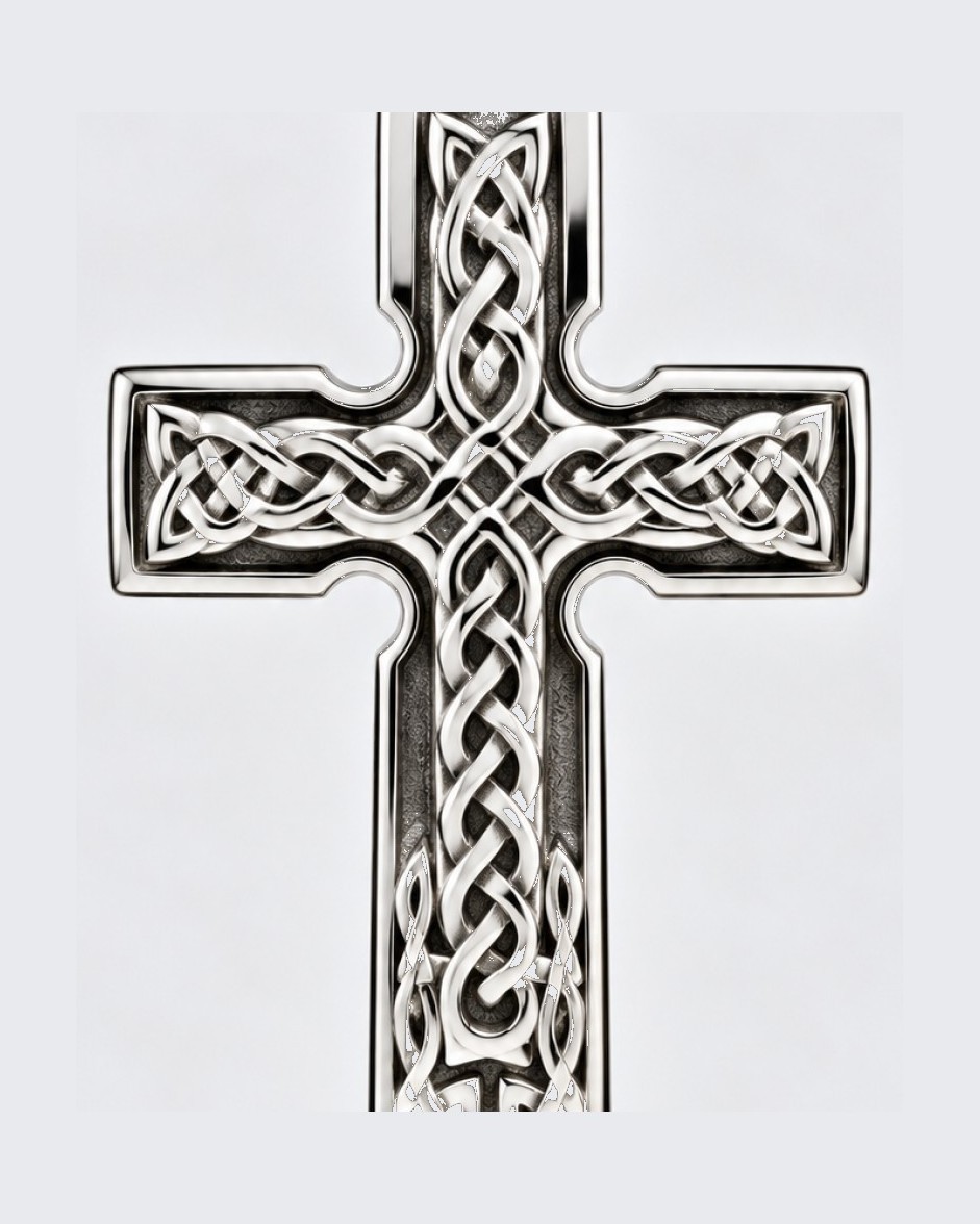 Archibald Knox style Cross - Cross 247