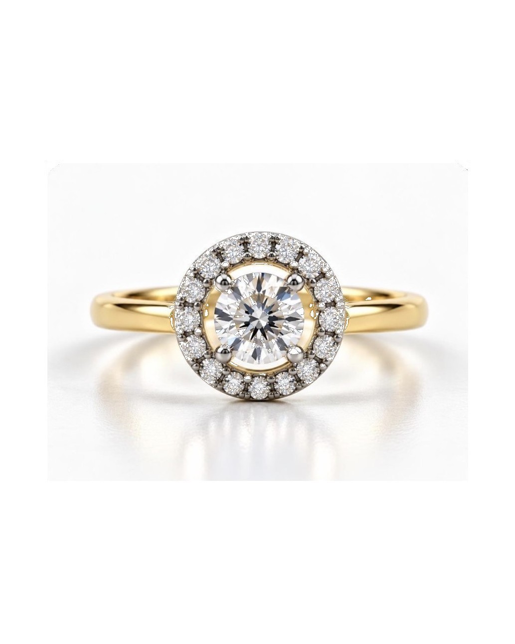 Diamond Halo Ring