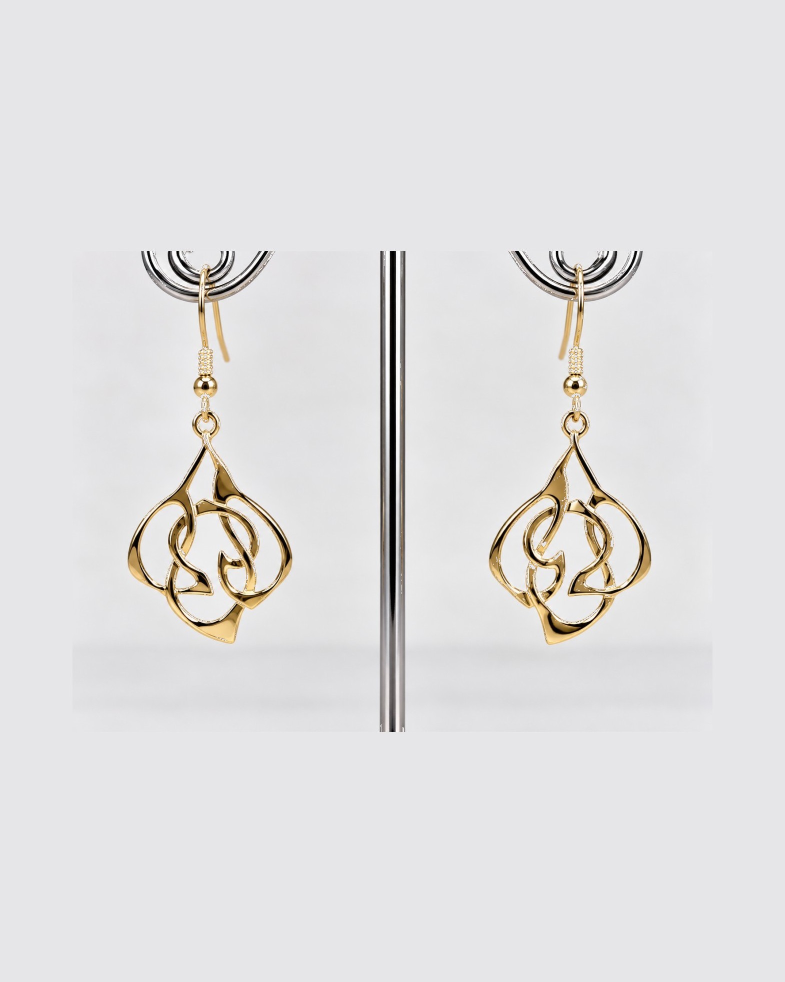 Archibald Knox style earrings - earring 687s