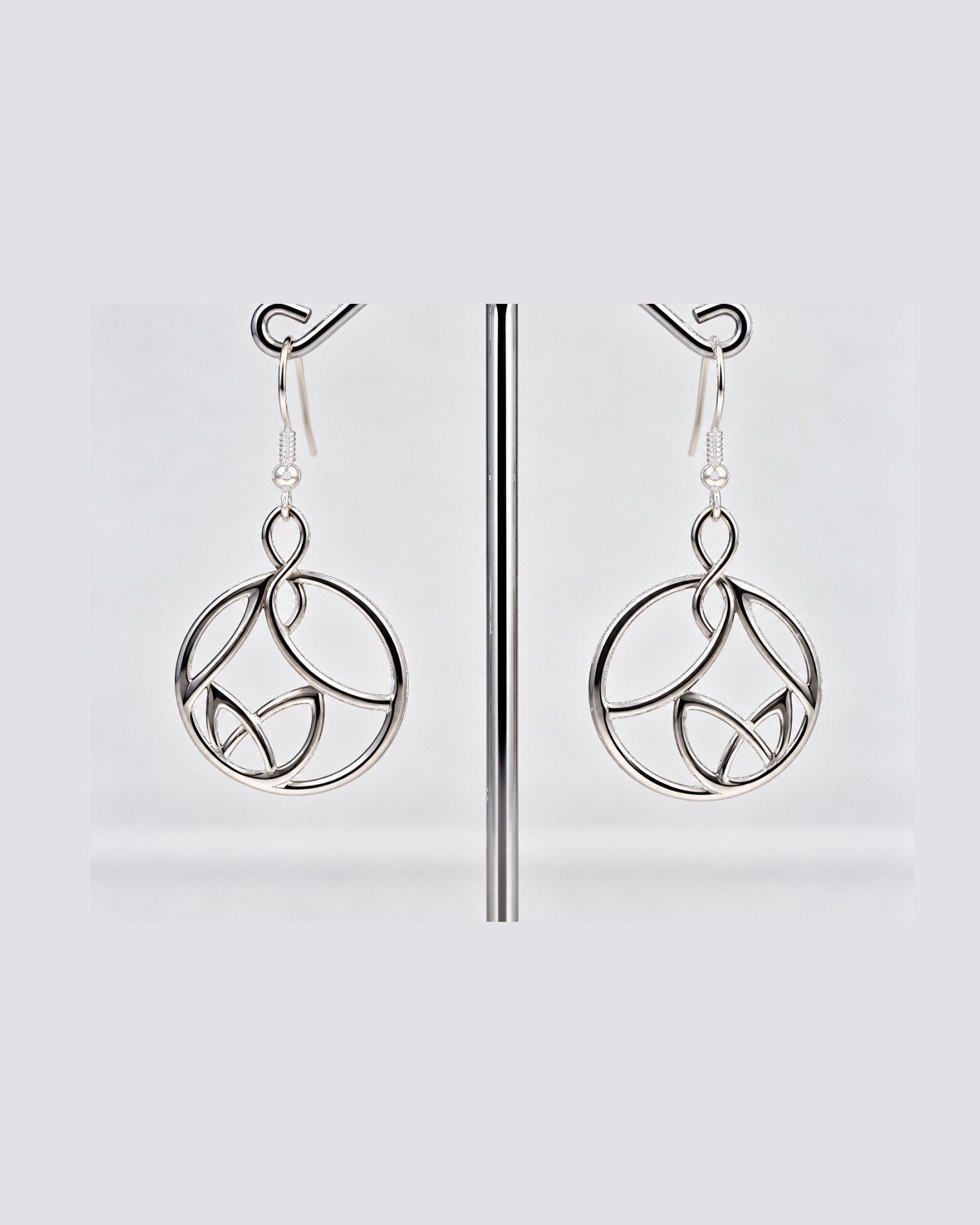 Archibald Knox style earrings - earring 781