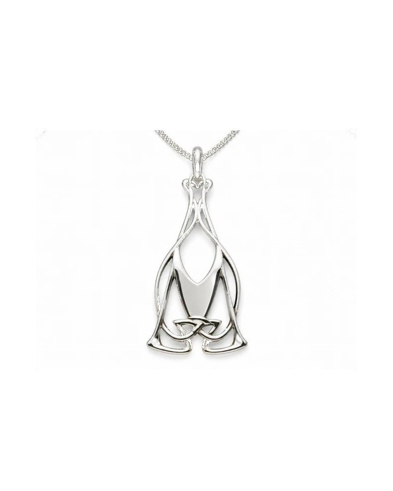 Open work Archibald Knox style pendant