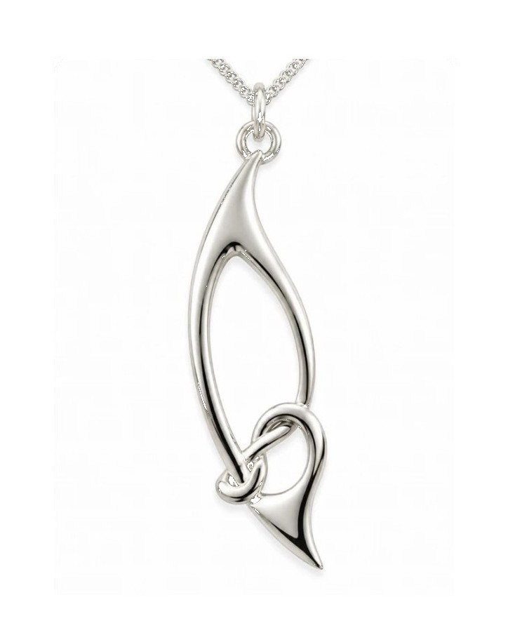 Open work Archibald Knox style pendant