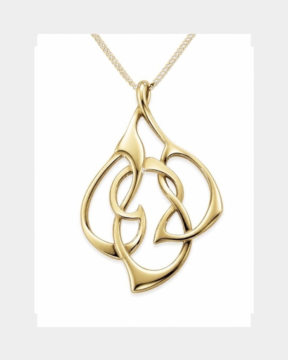 Open work Archibald Knox style pendant