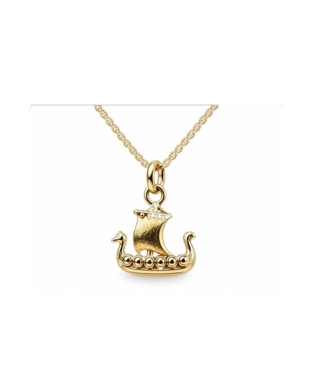 Viking boat pendant