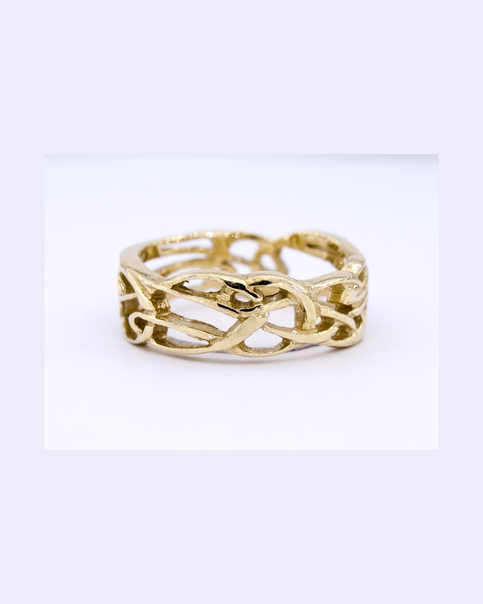 Archibald Knox style Celtic ring